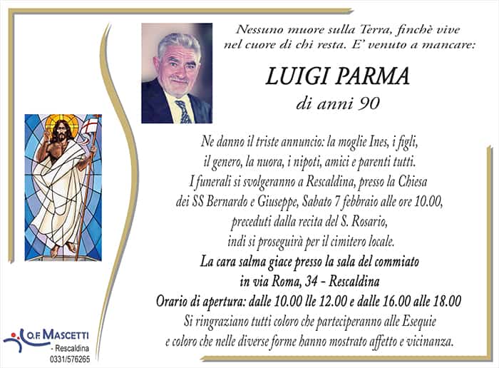 Parma Luigi di anni 90